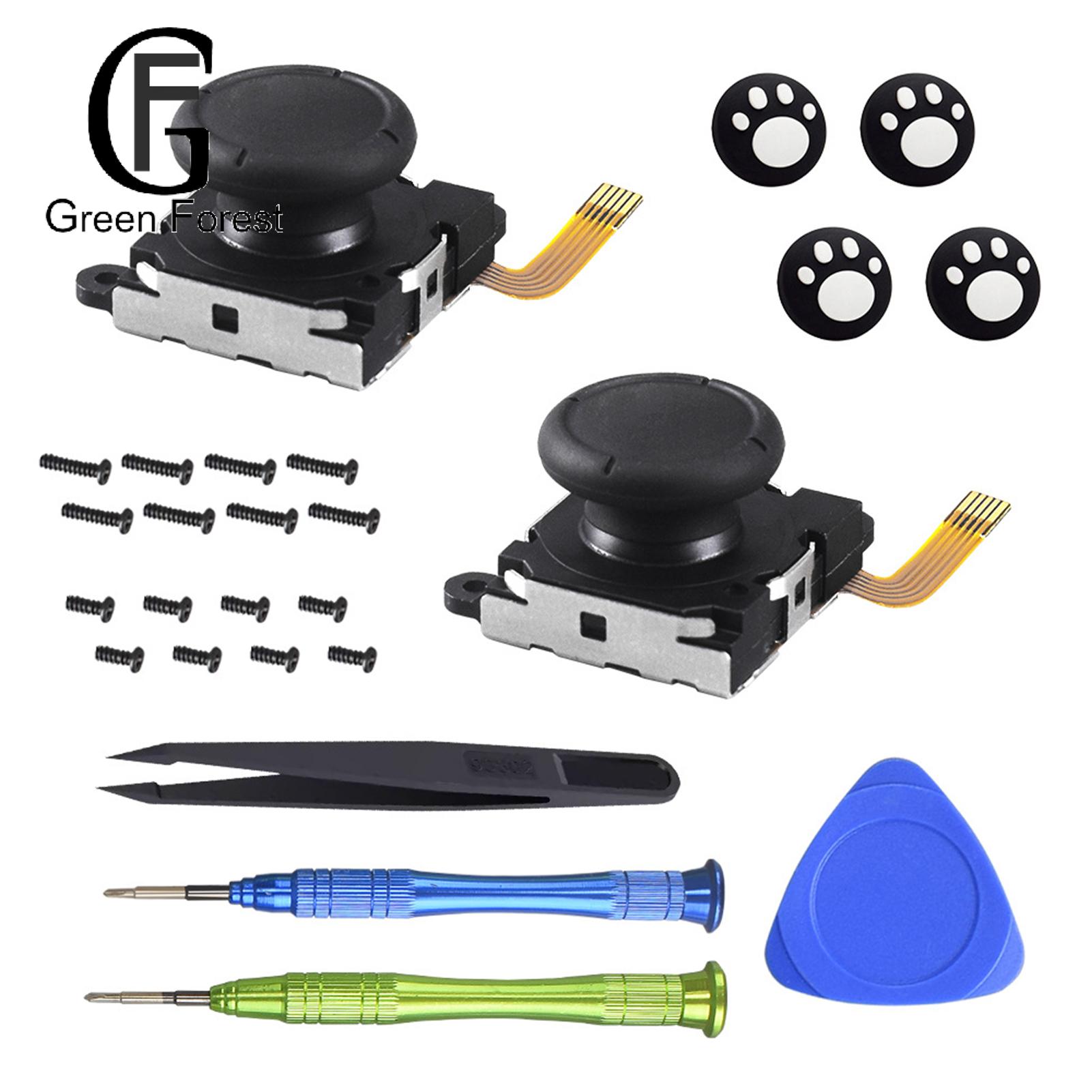 Hall Effect Joystick Enhanced Precision Joystick Replacement for Switch Oled/lite Strong Compatibility Thumb Stick Cap Accessories Analog Stick Parts