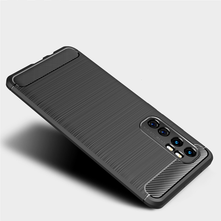 For Xiaomi Mi Note 10 Lite Spigen Silicone Fit Designed Soft Gel Rubber Shockproof Back Case Phone Back Cover