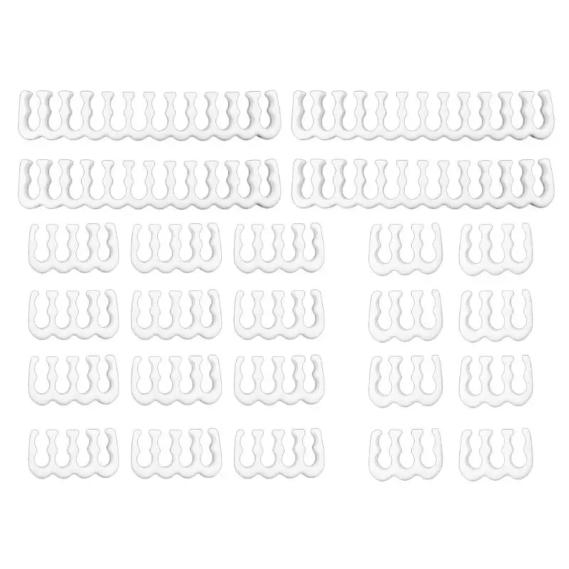 PP Cable Comb Kit Cable Management Tools Wire Organizer Combs for PSU Cable Extension 4 x 24 P / 16 x 8 P / 4 x 6 P. 