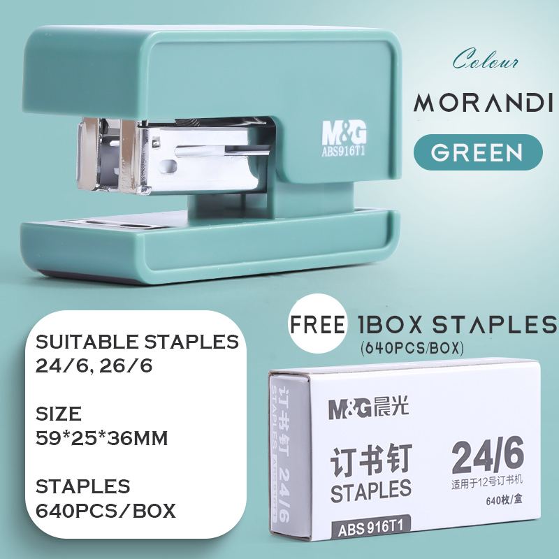 M G Heavy Duty Stapler Effortless Paper Stapling Machine 50 Sheet ...