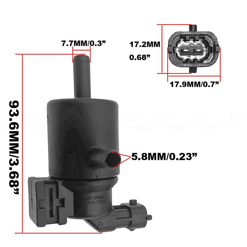 Vapor Canister Purge Control Valve 28910-3F700 for I30 2 HCR FB Ceed G4FG Accessories Component