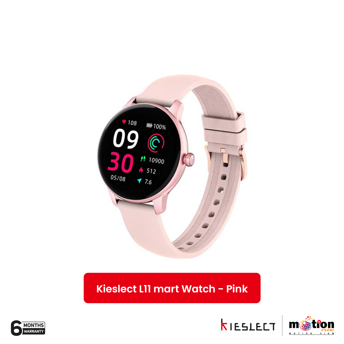 Kieslect L11 Smart Watch Pink