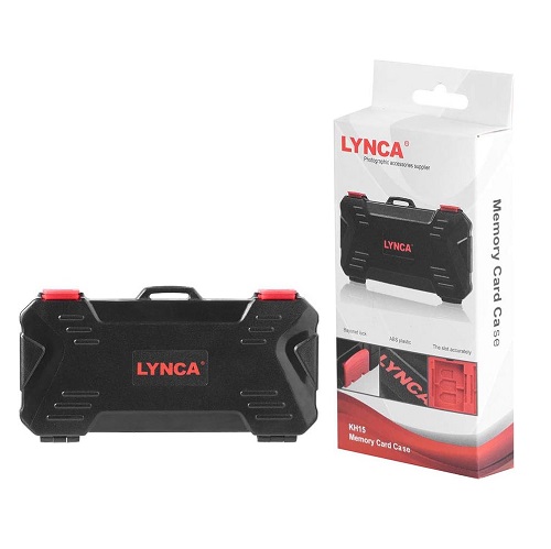 LENSGO LYNCA KH15 Waterproof Luggage Memory Card Hard Case. 