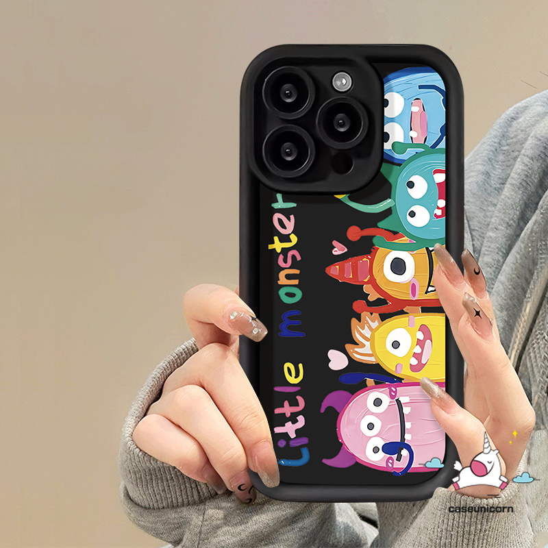 For Redmi 10C 9C NFC 10A 9 A1 9T 9A A2 Redmi Note 8 10s 9 12 10 11 Pro Max POCO M3 Couples Creative English Frog Little Monster Soft Case. 