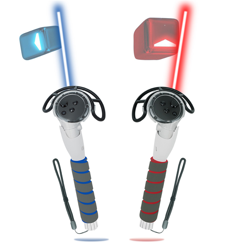 Handles Controller for Quest 3 Long Stick Handle Dual Lightsaber for Meta Quest 3 VR Accesories. 