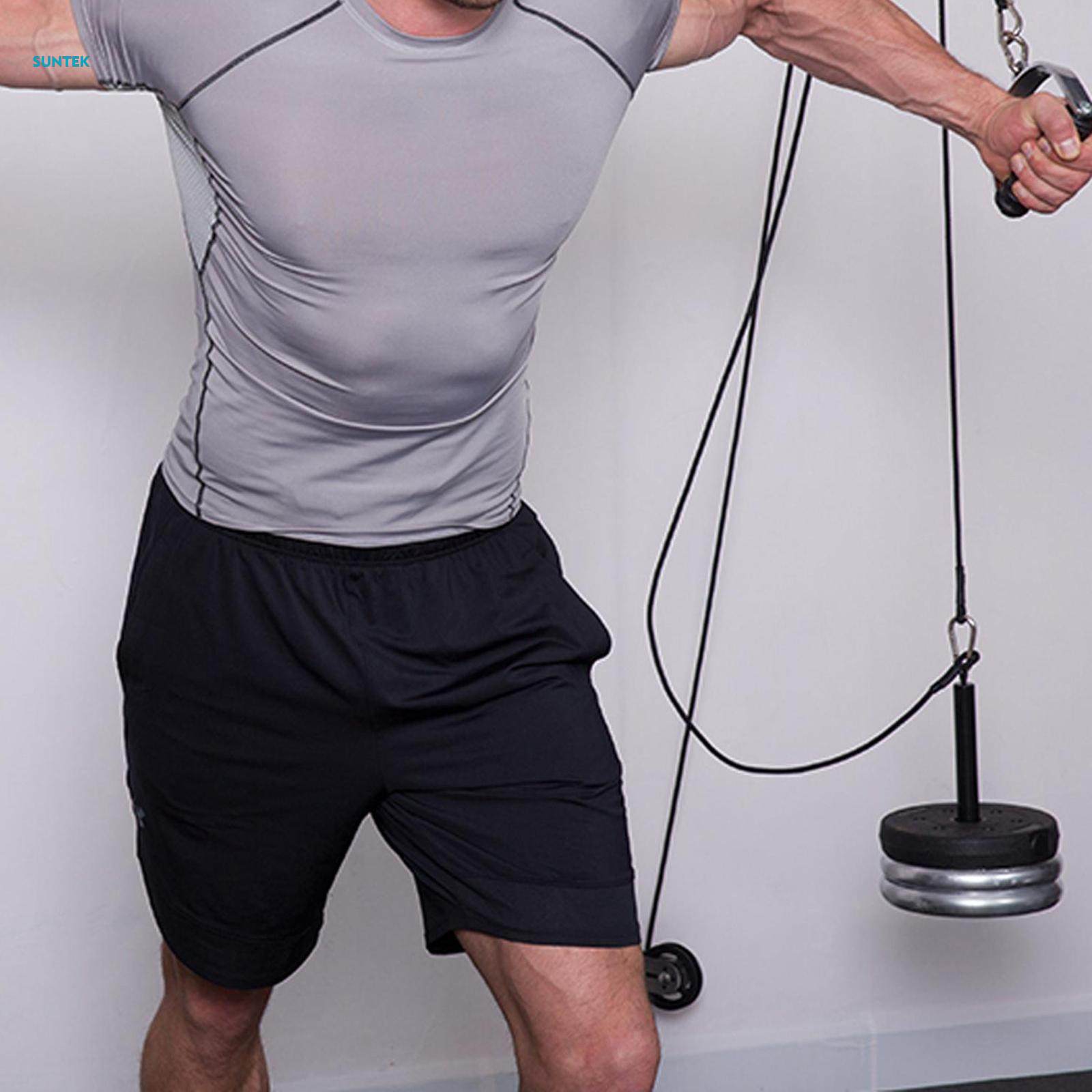 2 Pieces Exercise Handles Resistance Band Handle Only for Cable Machine