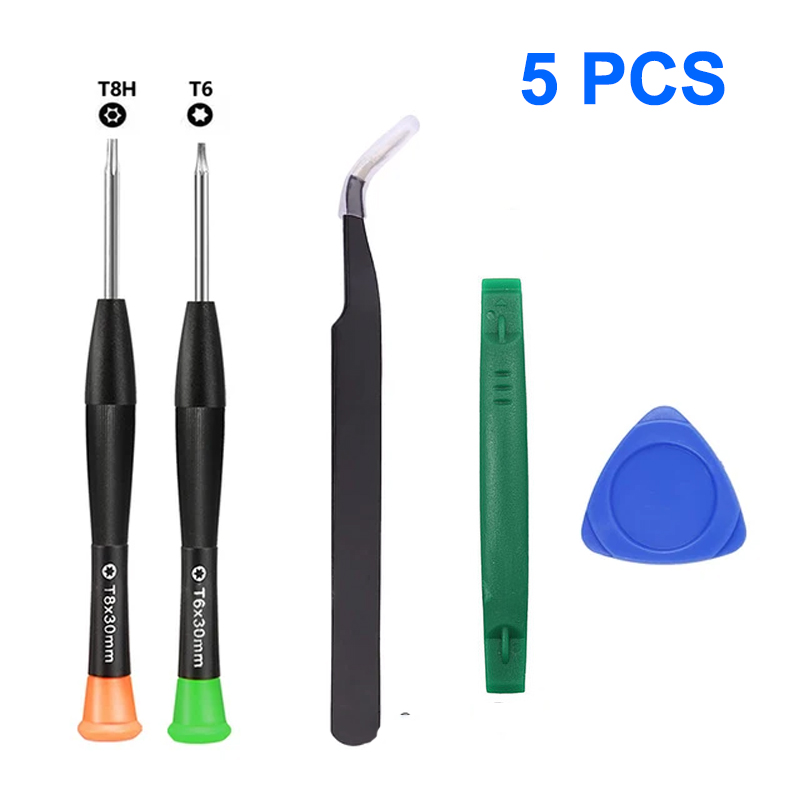 9 in 1 Joystick Replacement Kits for Xbox Series X/S Xbox One Controller with T6/T8 Screwdriver 3D Analog Thumbstick Repair Kit. 