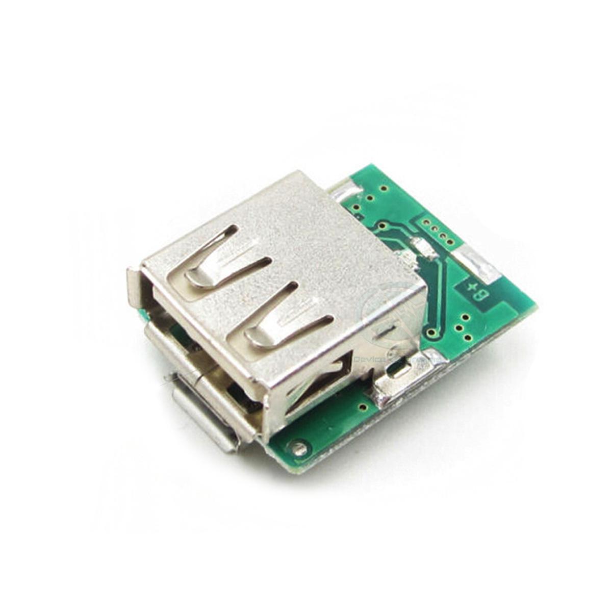 5V Boost Step Up Power Module & Lithium LiPo Battery Charging, Protection with LED Indicator. 