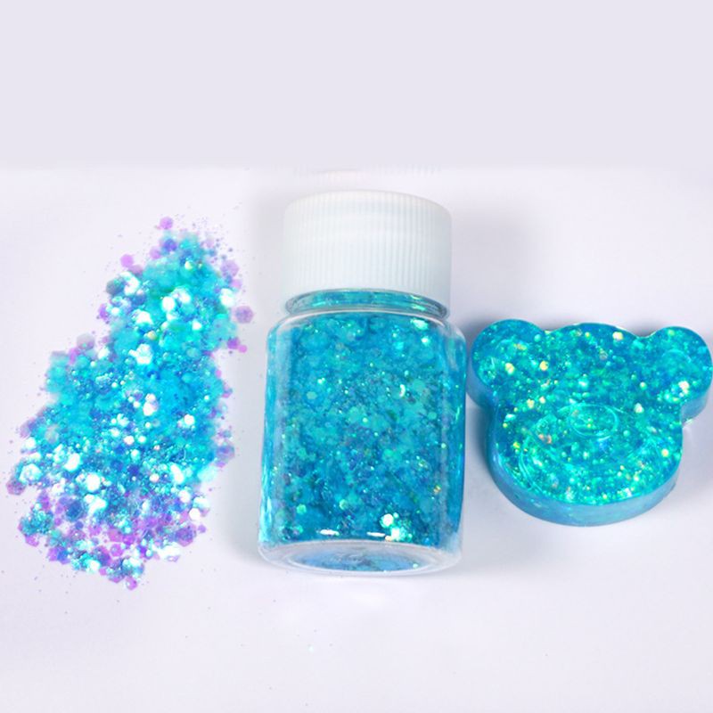 HAP 6 Pcs/set Glitter Filling Material Epoxy Filler Decoration Ornaments DIY Tool Sequin Resin Mold Accessories. 