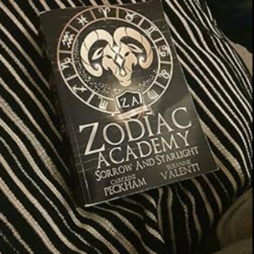 Sorrow and Starlight  (  Zodiac Academy #8  )   (  Book by Caroline Peckham  )   (  Premium Print and Matte Lamination ). 