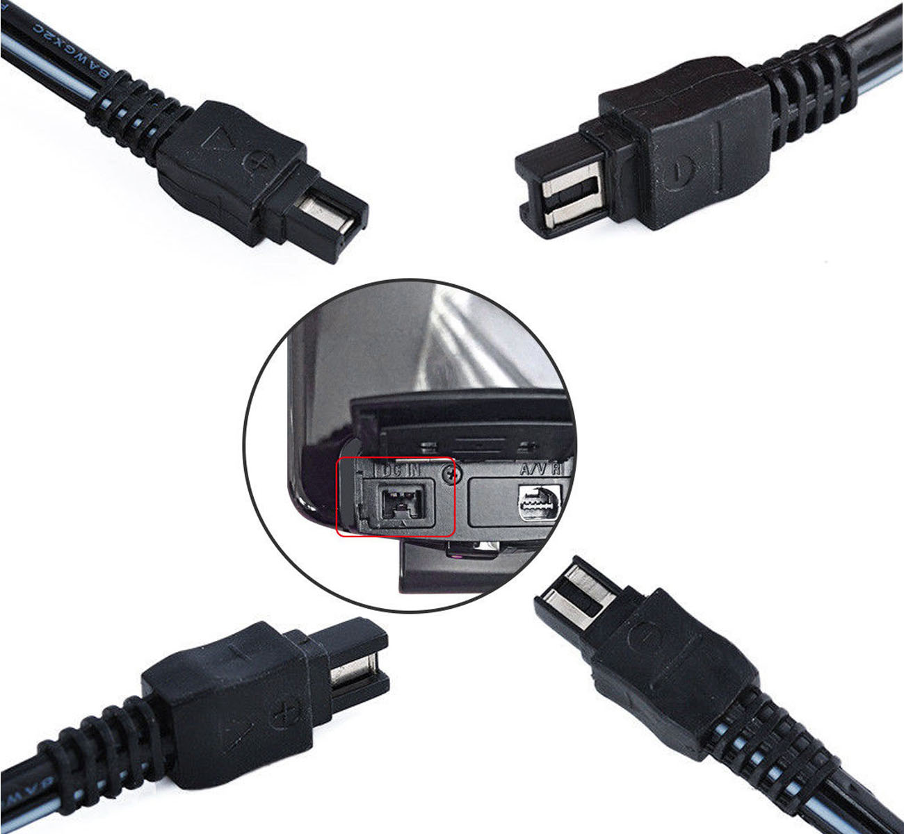 AC Power Adapter / Battery Charger for Sony HDR-CX100E,HDR-CX105E,HDR-CX106E,HDR-CX110E,HDR-CX115E,HDR-CX116E Handycam Camcorder. 