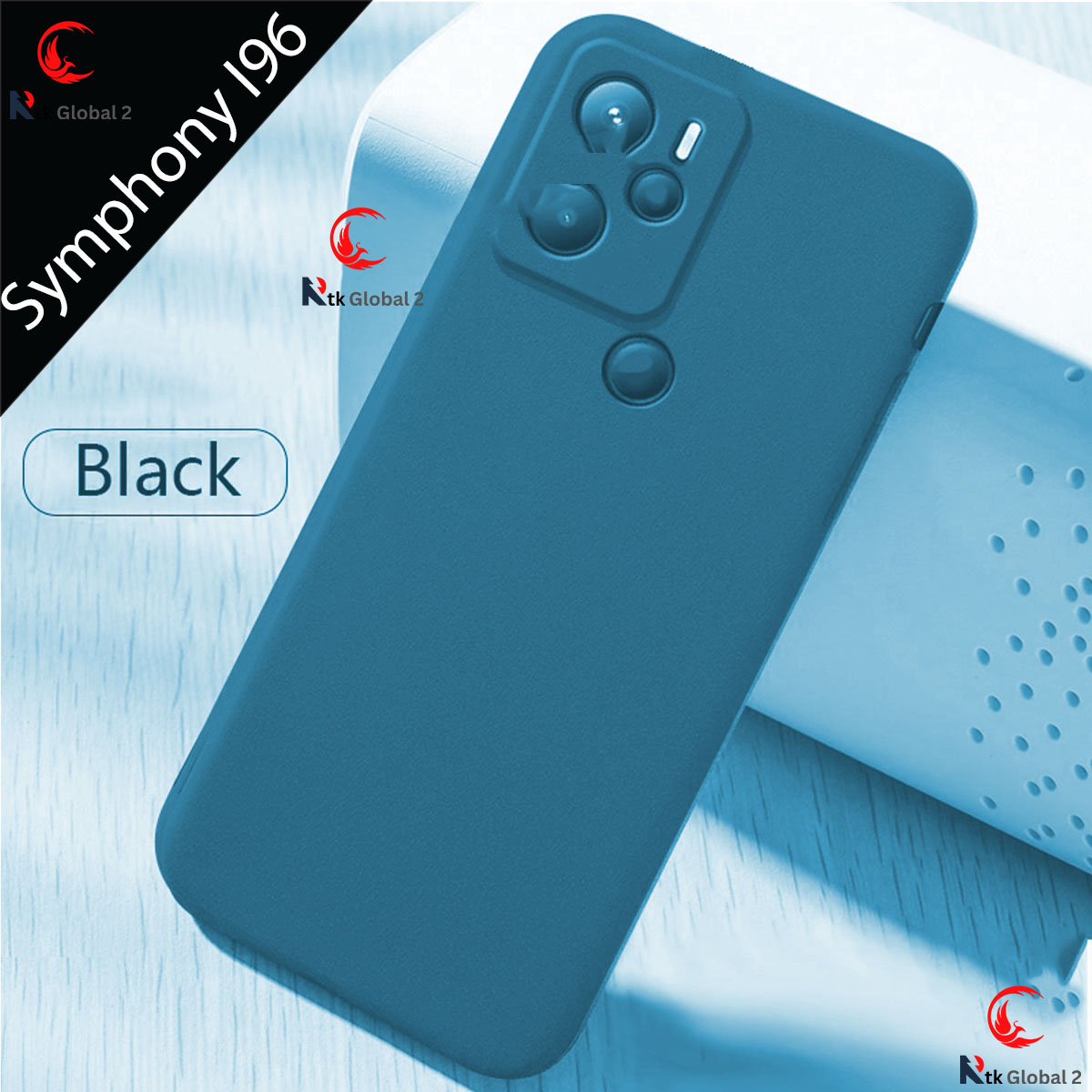 New Silicon Case Back Cover For Symphony I96. 