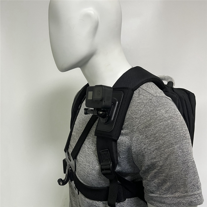 Rotation Backpack Clip Camera Backpack Shoulder Strap for 10 9 8 7 6 5 Action Camera Accessories. 