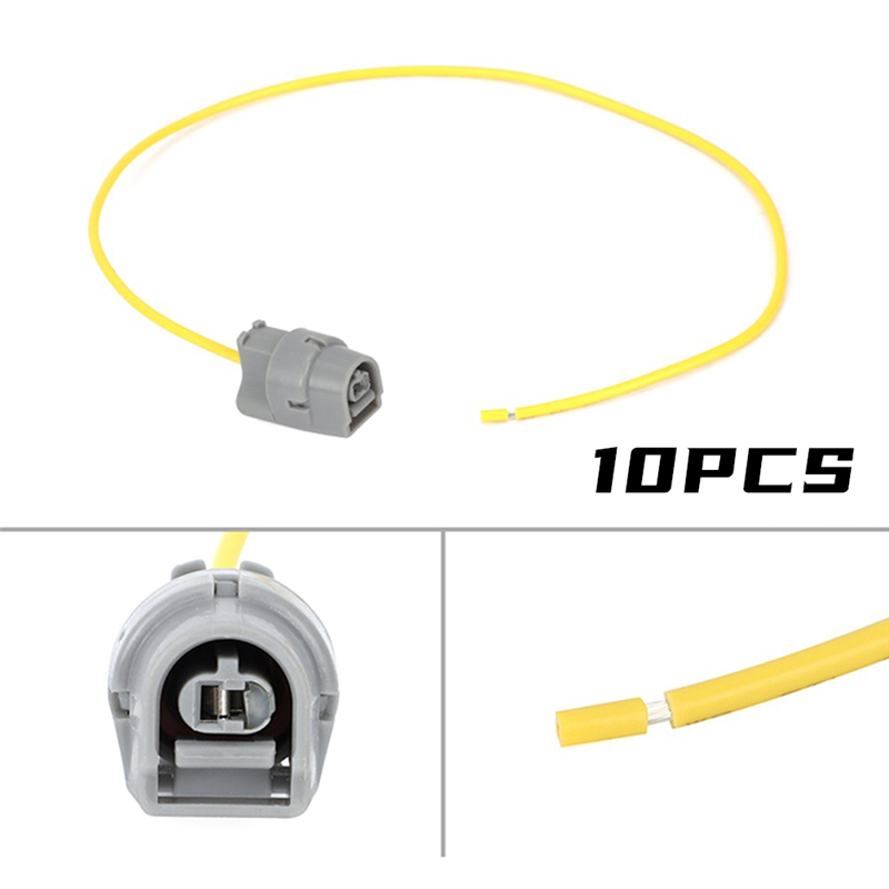 Temperature Sensor Connector Pigtail for 1992-1998 83420-16040, 90980-11428 Replacement Accessories 10Pcs. 