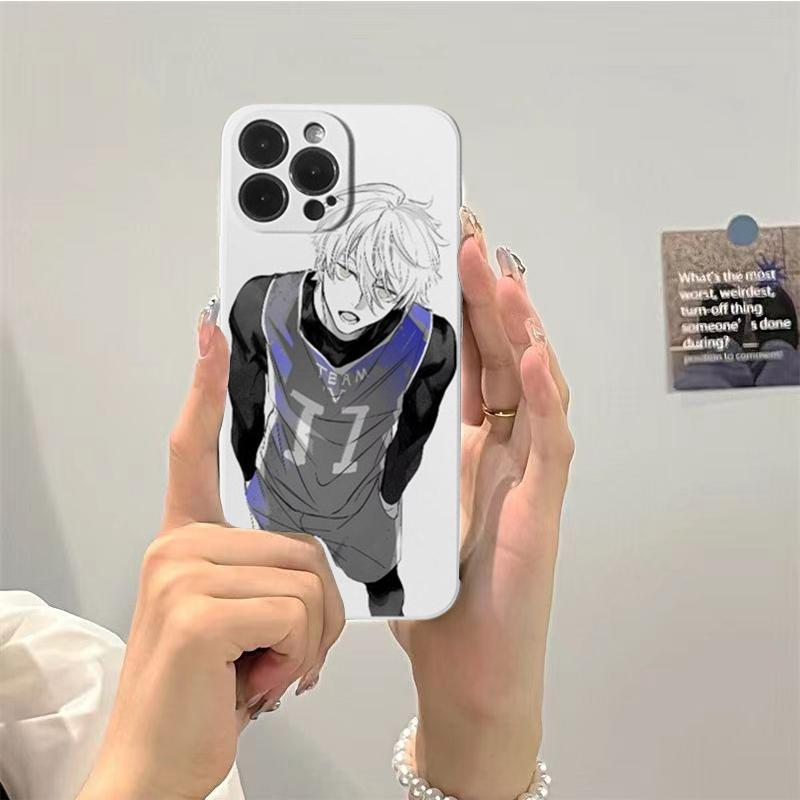 Cellphone Case For Redmi 10 5G 10C A1 4G 9 9C 9A 9T K20 K40 PRO NOTE 11E 9 POCO F2 F3 X2 Phone Casing Anime Blue Lock Isagi Yoichi Nagi Seishiro Bachira Meguru Soft Popular Silicone Cartoon Shockproof Full Protection TPU Anti-falling. 