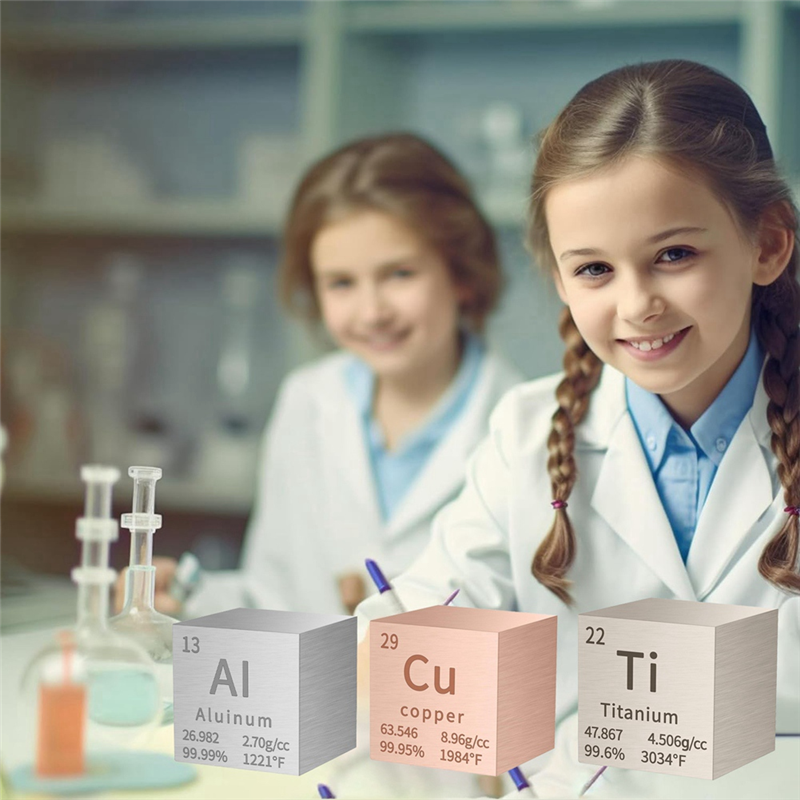 Aluminium Square Density Squares Pure Metal for Elements Collections Lab Experiment Periodic Table Collection(1 Inch) Easy Install Easy to Use. 