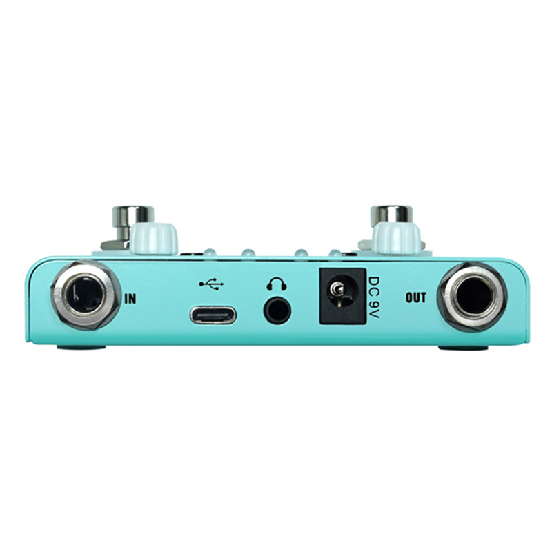 Guitar Effect Pedal Drum Looper Mini 2-In-1 Machine LOST TEMPO Effector Double Foot Switch Looper Pedal Easy to Use. 