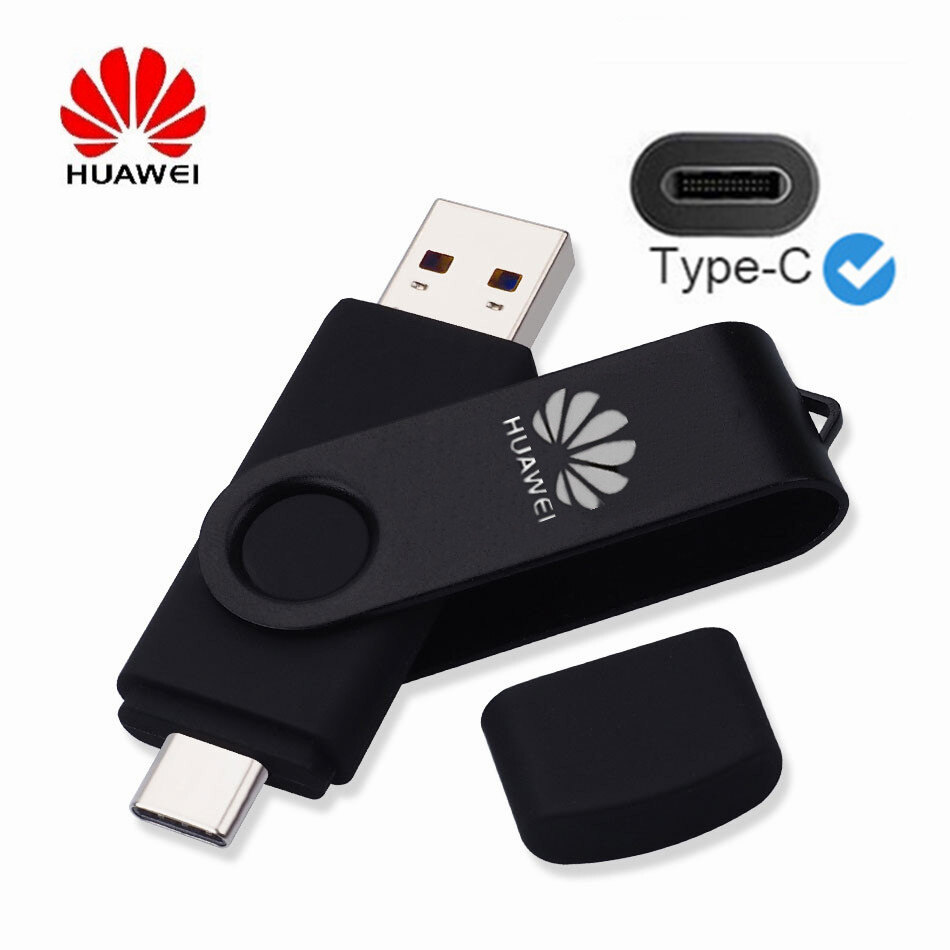 【FUPANG】♥[Ready Stock] FREE COD♥HUAWEI USB Flash Drive 2 1 USB & Type C Pen Drive 64GB 128GB 256GB 512GB High Speed USB Stick Pen. 