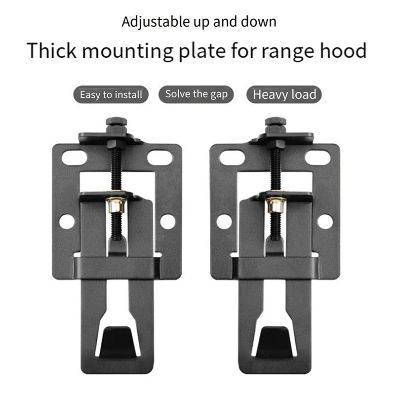 Range Hood Mounting Bracket Can Be Adjusted Up and Down Lifting Hook Universal Hanger Universal Accessories. 