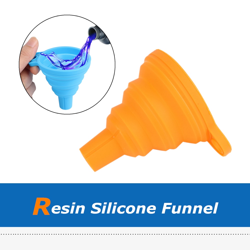 【3C VictoryEagle】2pcs Resin Silicon Funnel Resin Filament for Anycubic Photon D7 DLP SLA UV 3D Printer Parts