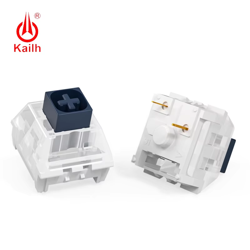 Kailh Box Jade Navy Keyboard Switch Clicky Tactile Switches DIY Mechanical Keyboard SMD RGB MX 3 Pins Switch Custom Gaming PC. 