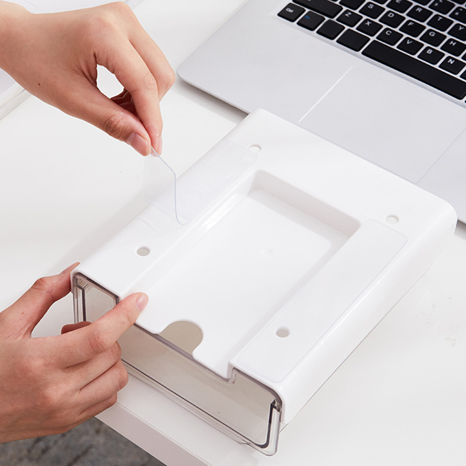 Storage Drawer Multi-purpose Under Desk Pull Out Style Storage Drawer. 