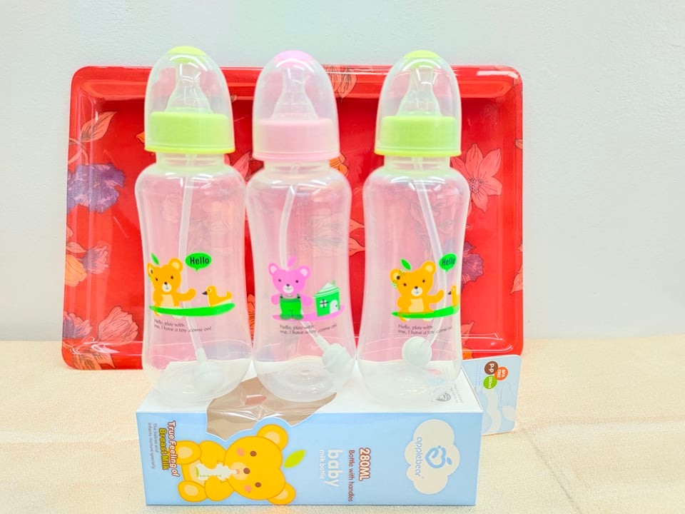 Apple Bear Baby Pp Feeding Bottle 280ml. Feeder 280 ml Multicolor. PBA Free.:  Buy Online at Best Prices in Bangladesh | Daraz.com.bd