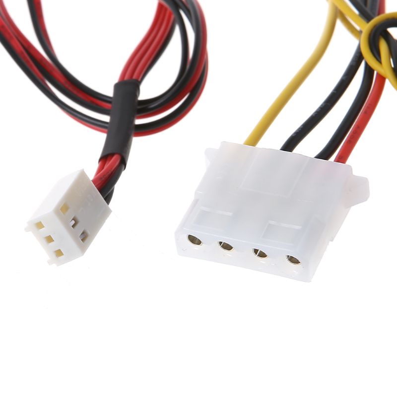 3 Channel Computer PC Cooling Fan Controller Cooler Speed Regulator For PCI Temperature Control Regulation CPU Housing VGA HDD F. 
