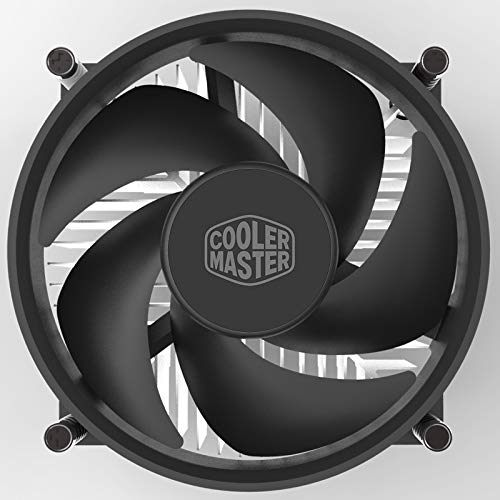 Cooler Master I30 Processor Cooler - Computer Cooling Components (Processor, Cooler, 9.2 cm, LGA 1150 (Socket H3), LGA 1151 (Socket H4), LGA 1155 (Socket H2), LGA 1156 (Socket H), 2600 RPM, 28 dB). 