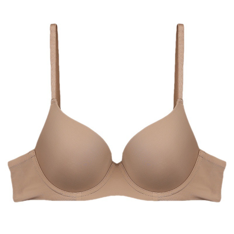 Japan Glossy Surface without a Scratch Comfortable Push up Bra Breast Holding Wireless Underwear Small Breasts Lady's Big All-Matching. 