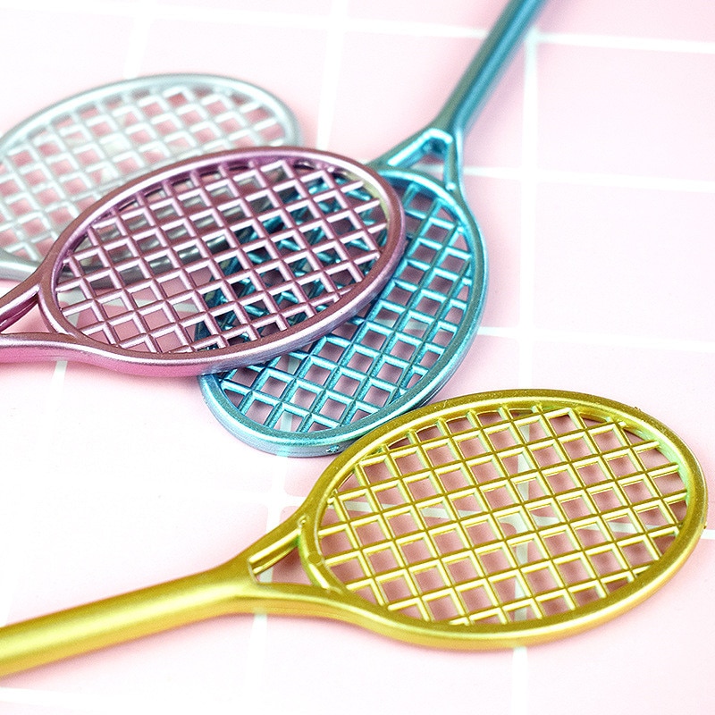 【happy one】Racket Slime PVC Floam putty cream Model DIY tool slime Racket form crystal kit clear slime for Kids Gift. 
