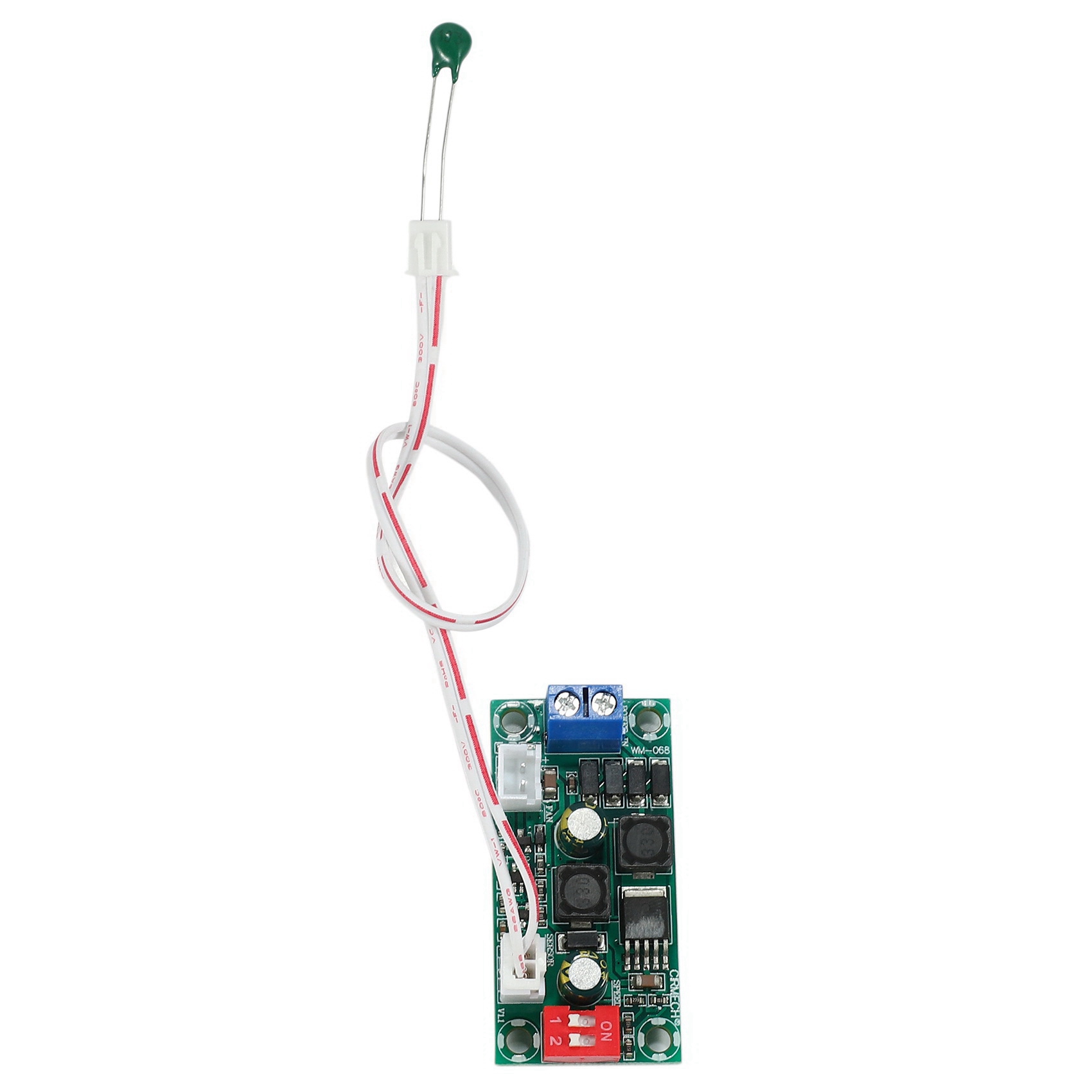 Electronic Thermostat Temperature Control Fan Module Speed DC 12V. 