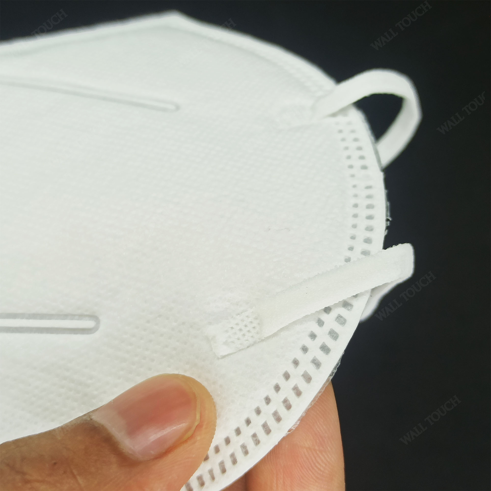 10 PCS 5-Layer KSL Brand Folding KN95 / KN-95 Protective Mask With Steel Nose Clip. 