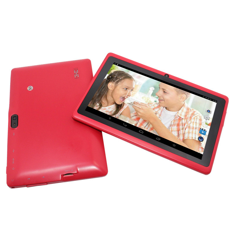 7 inch Computer Q88 4GB ROM Android 4.4 Quad Core Kids Dual Camera Wifi PAD. 