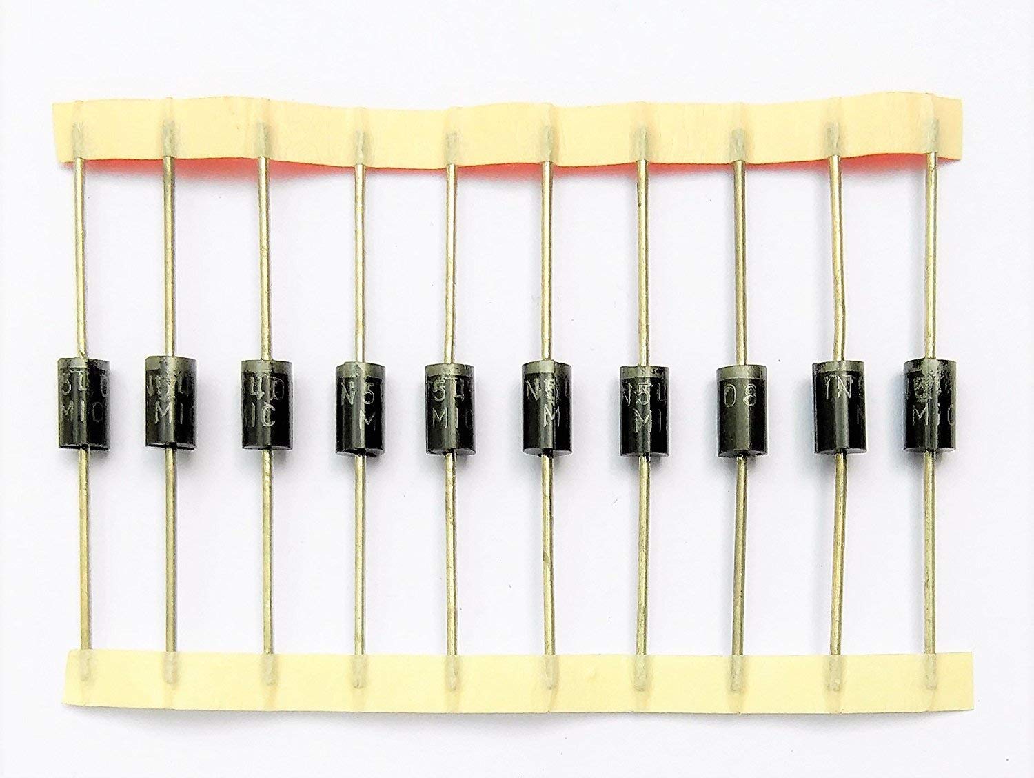 10Pcs- 1N5408 1N-5408 5408 1000V 3A General Purpose Rectifier Diode Silicon Junction Diodes DO-201AD Package Electronics Circuitry & Parts Diodes . 