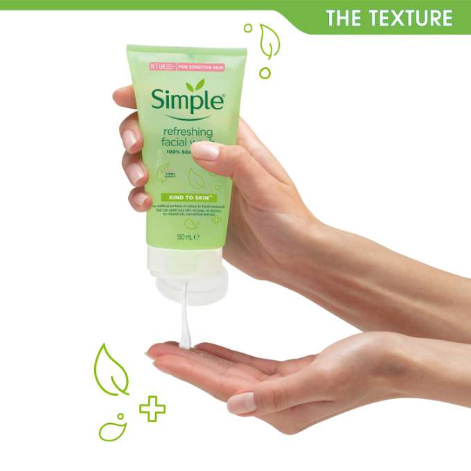 Simple Sensitive Skin Refreshing Face Wash -150ml. 