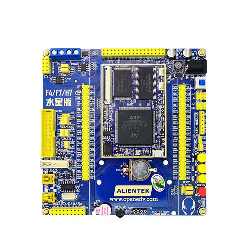 【 punctual atom 】 The Mercury STM32 development board supports three core boards: STM32F429/H743/F767. 