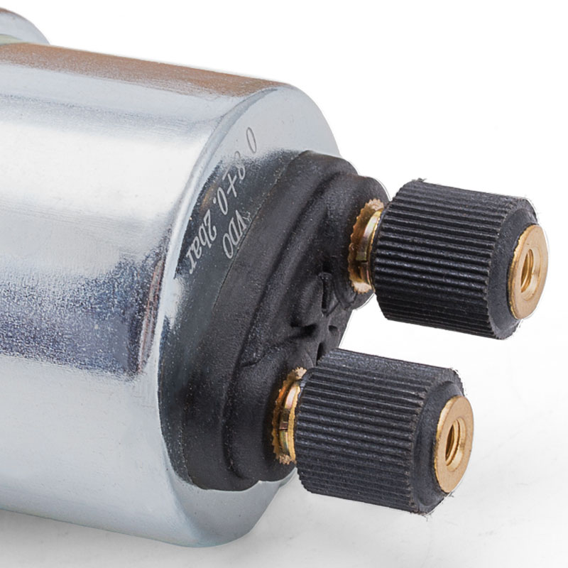 1pcs Vdo 1/2 Npt 21mm Thread Engine Oil Temperature Sensor Water Temperature Sensor & 1pcs Universal Vdo Oil Pressure Sensor 0 to 10 Bars 1/8 Npt Generator Part 10mm. 