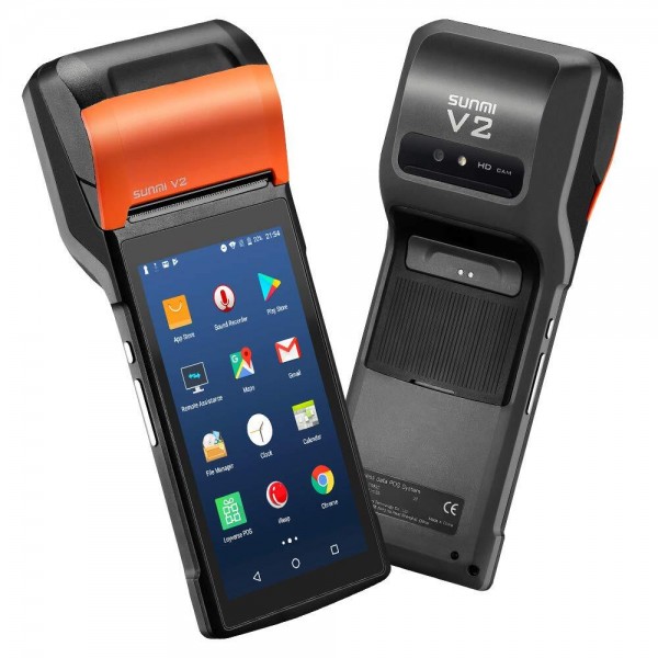 Sunmi V2 Pro Android Handheld POS Terminal. 