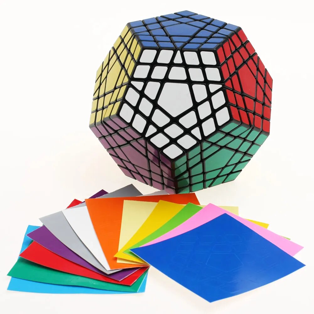 【Serendipity party】Shengshou Gigaminx 5x5x5 Magic Cube 3x3  4x4 5x5 6x6 7x7 Teraminx cube wumofang Cube YesElite. 