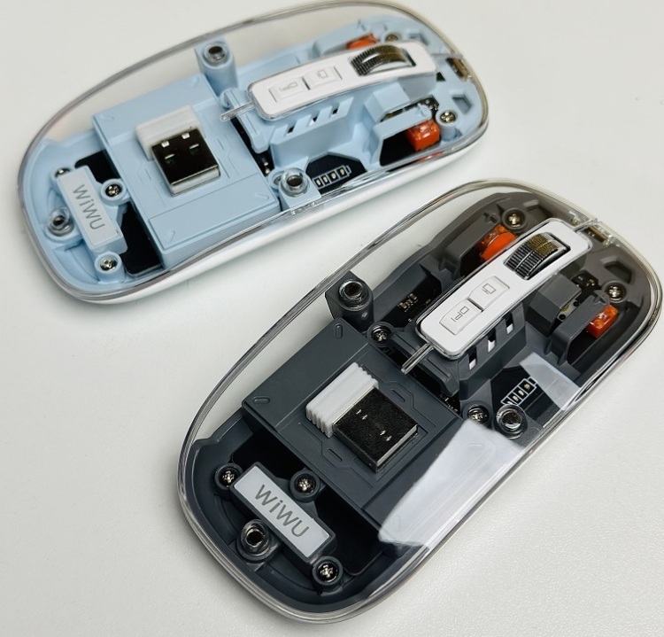 WIWU Crystal Magnetic Wireless Mouse WM105 by Smart TMall. 