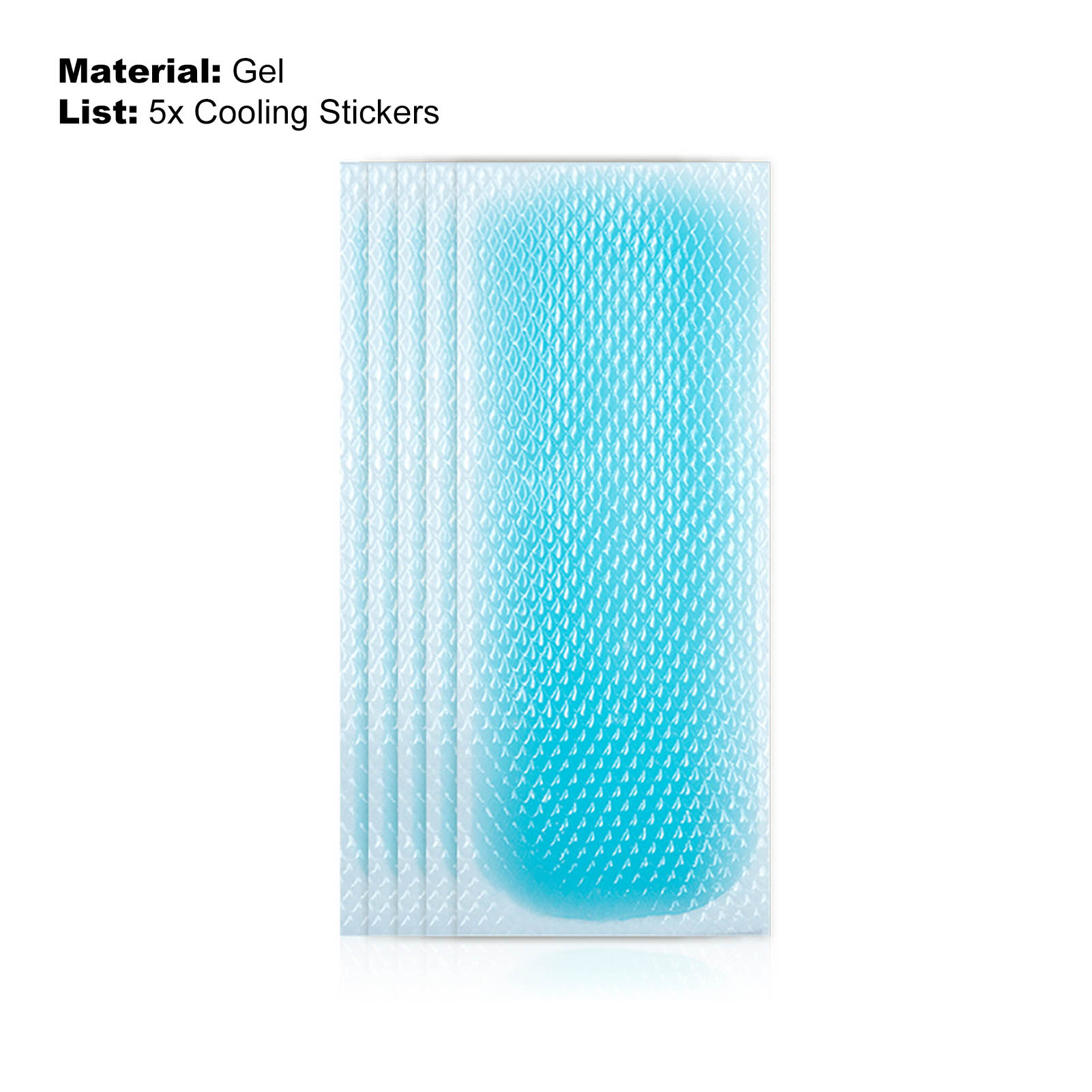 Cooling Patch Quickly Reduce Heat Cooling Patches Fever Down Headache Pad