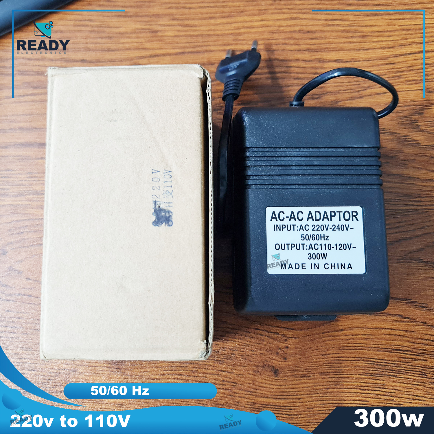 220V to 110V Converter AC Converter Step Down Transformer 220V – 110V (300W)