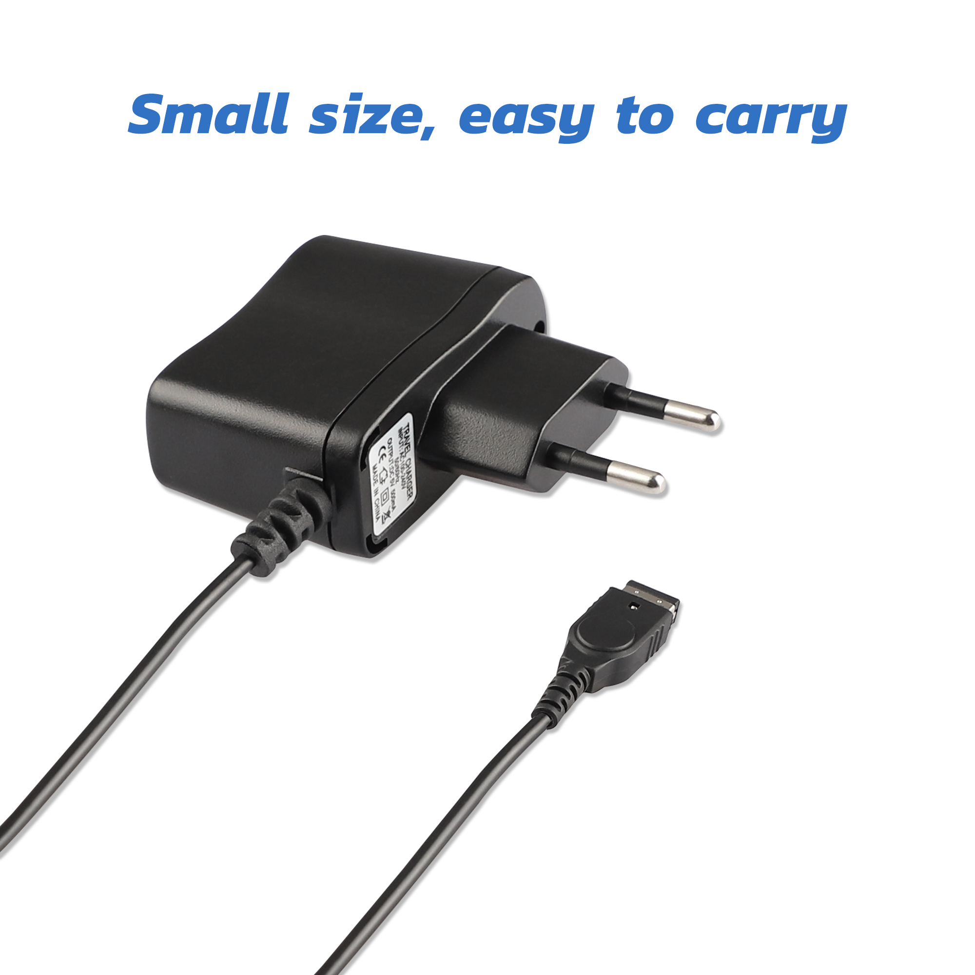AC Adapter for Nintendo DS and GameBoy Advance SP Systems Power Charger, Wall Travel Power Charging Cable 5.2V 450mA for GBA SP. 