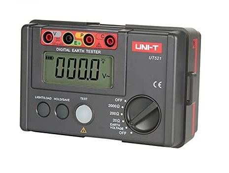 UNI-T UT521 Digital Earth Resistance Tester - Kings Trading. 