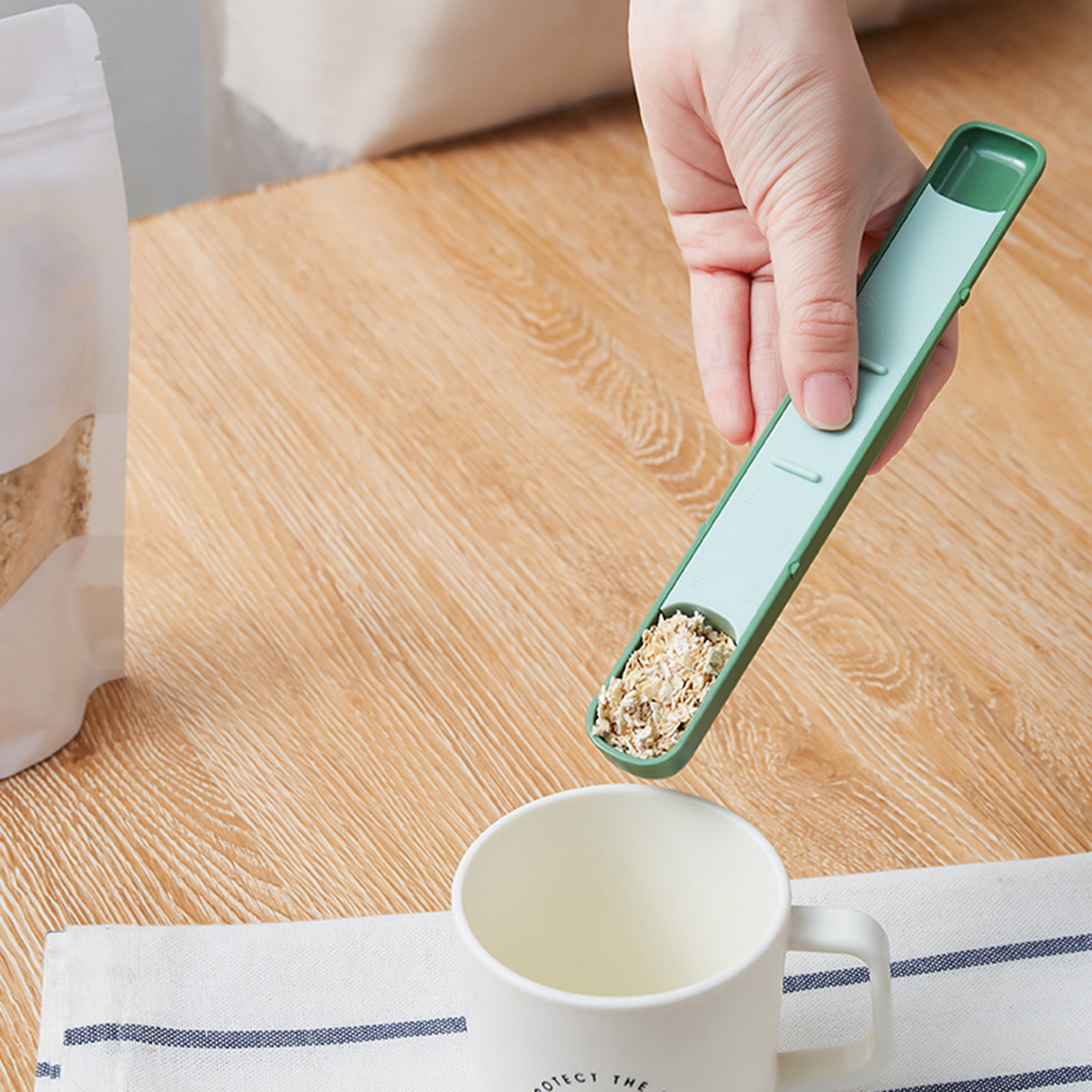 Measuring Sns Set Two Heads Ergonomic Design Measure Scoop. 