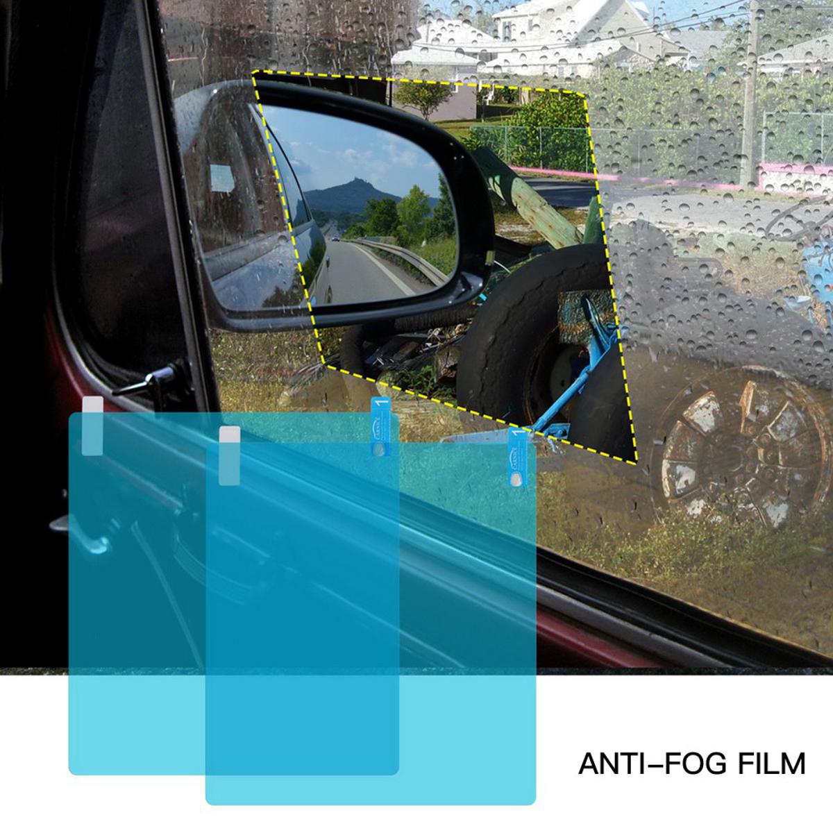 【Xiaofeng】2 pieces/set car window protective film waterproof rainproof C Dax fog membrane (diameter 100*100mm). 