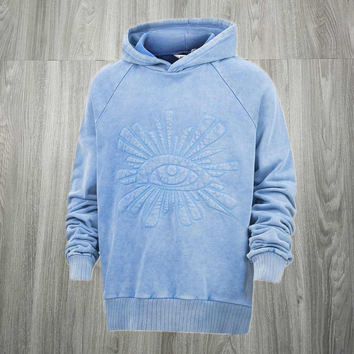 Yao888 HOUSE OF ERRORS Embroidery Logo Graphics Oversize Washed Vintage Men Sweatshirt Niche Luxury Streetwear Hoodies For Men. 