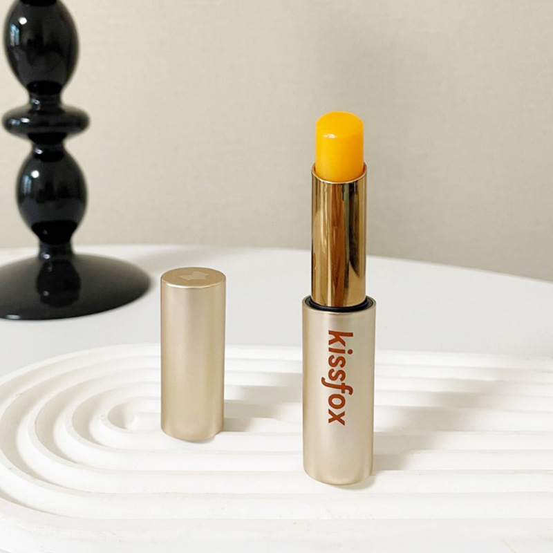 Kissing fox color-changing lipstick, royal jelly, luxurious, warm, lipstick, thousands of colors, moisturizing, moisturizing, anti-drying, cracking