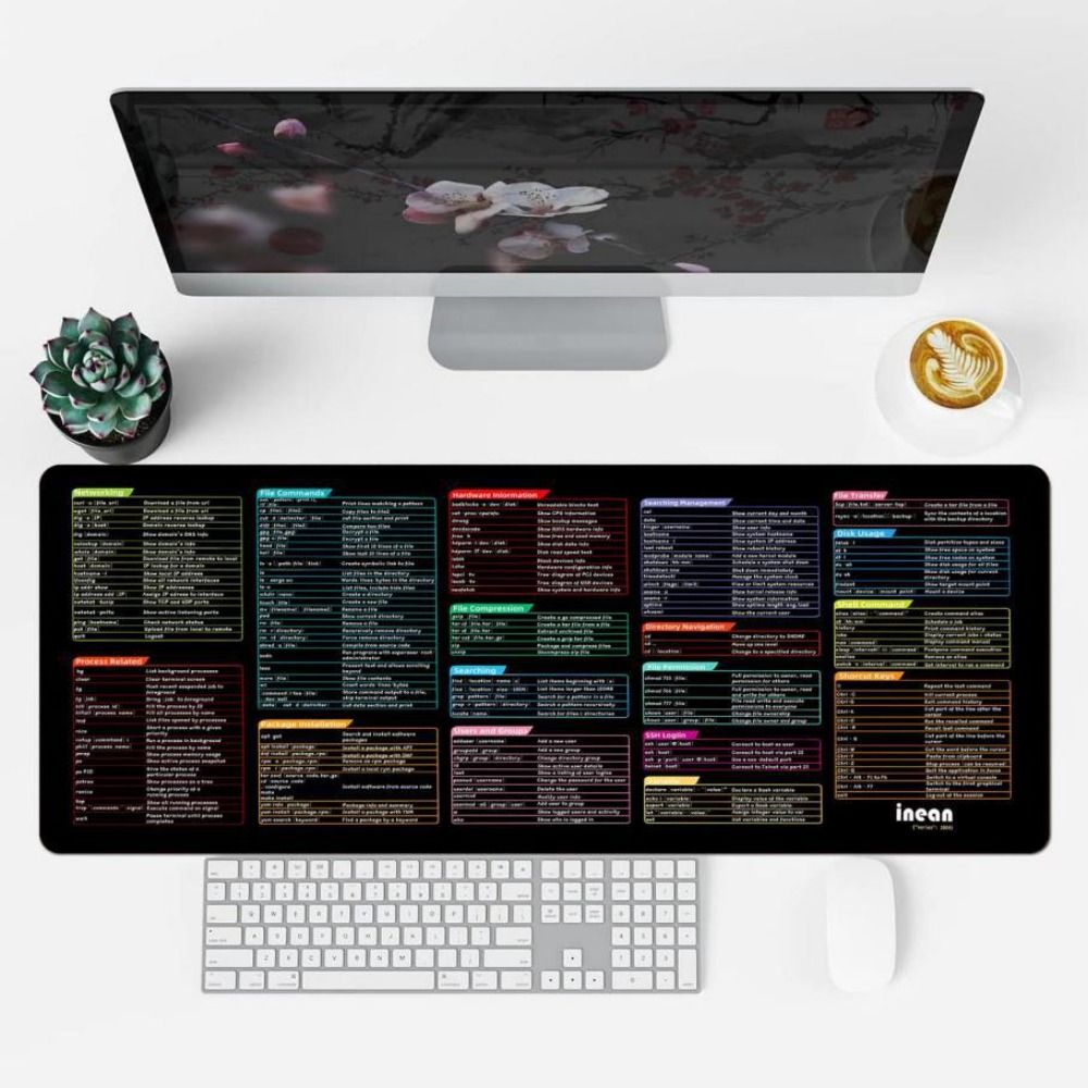 Periodic Table of Elements Java/Python/SQL Shortcut Mouse Pad EXCO Office Music/Medicine Keyboard Mats English Shortcut Keys Investor Gift Trader Desk Pad Laptop Pads. 